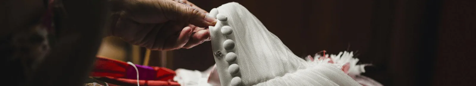 Änderungen am Brautkleid